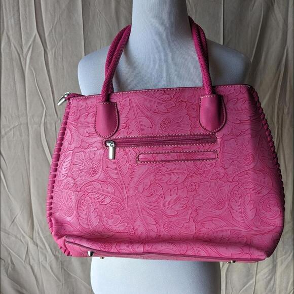 Pink Embossed Purse - Picture 3 of 7